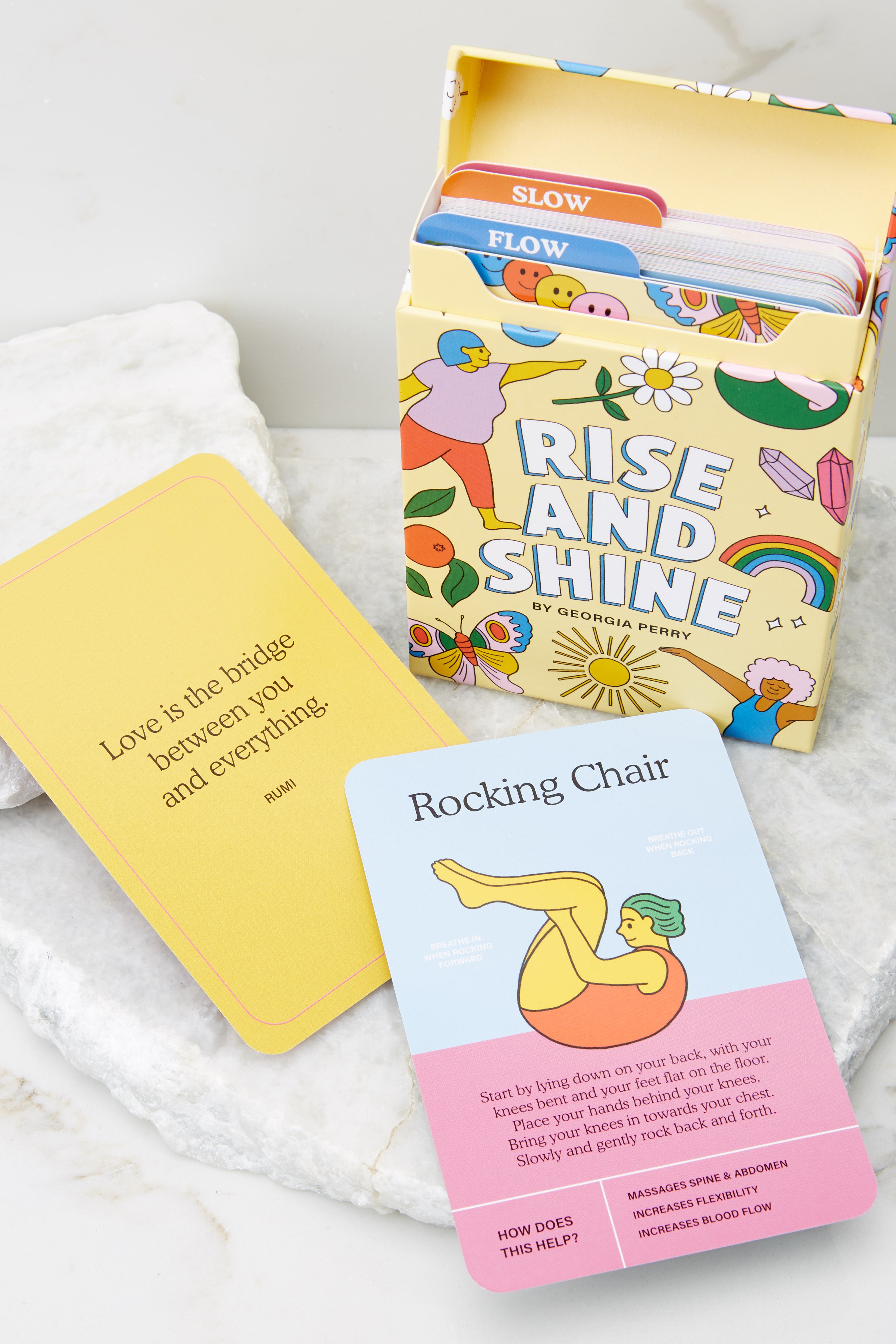 Rise And Shine Daily Ritual Of Yoga, Meditation, And Inspiration Cards