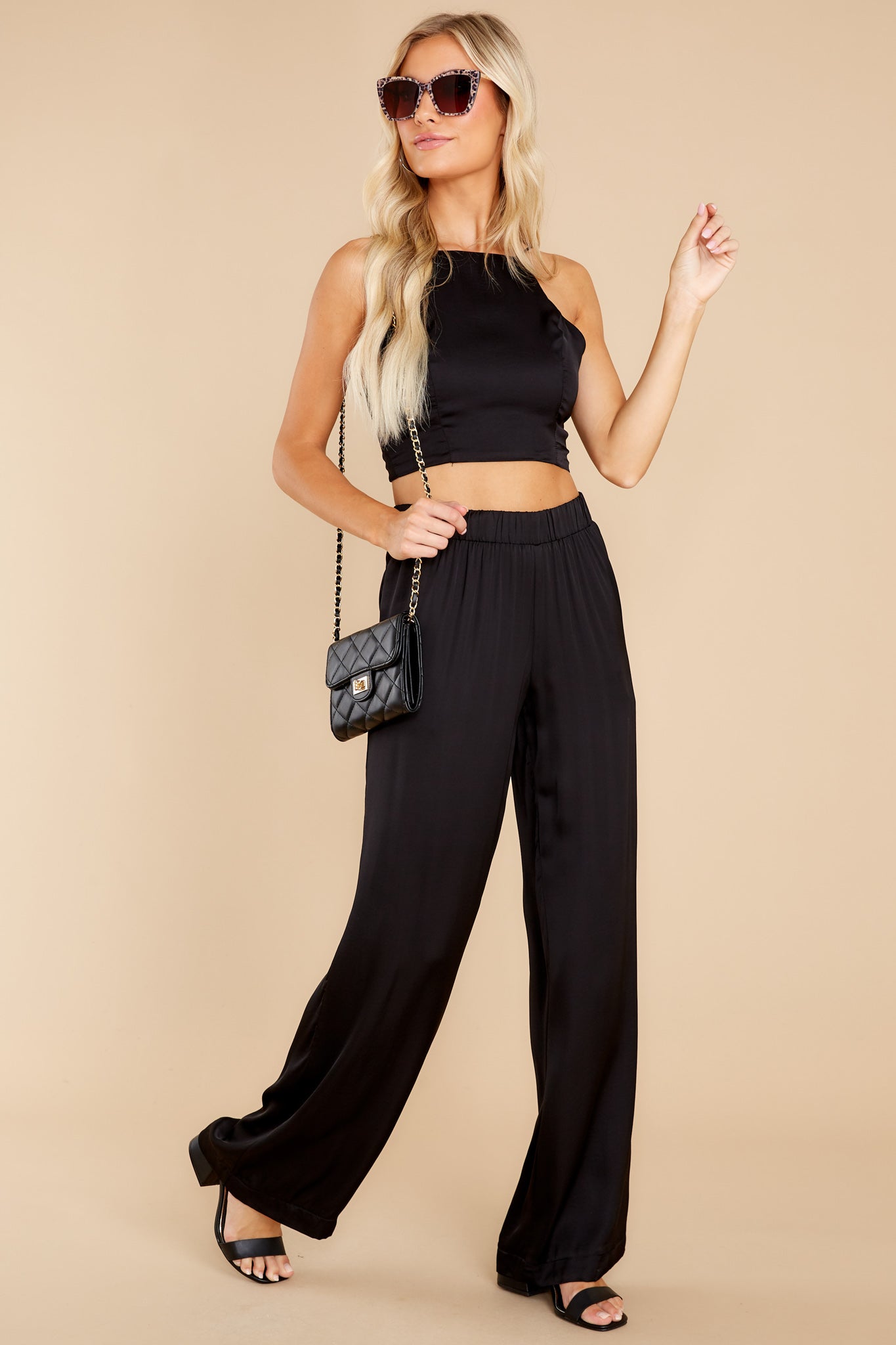 Rock My World Black Two Piece Set