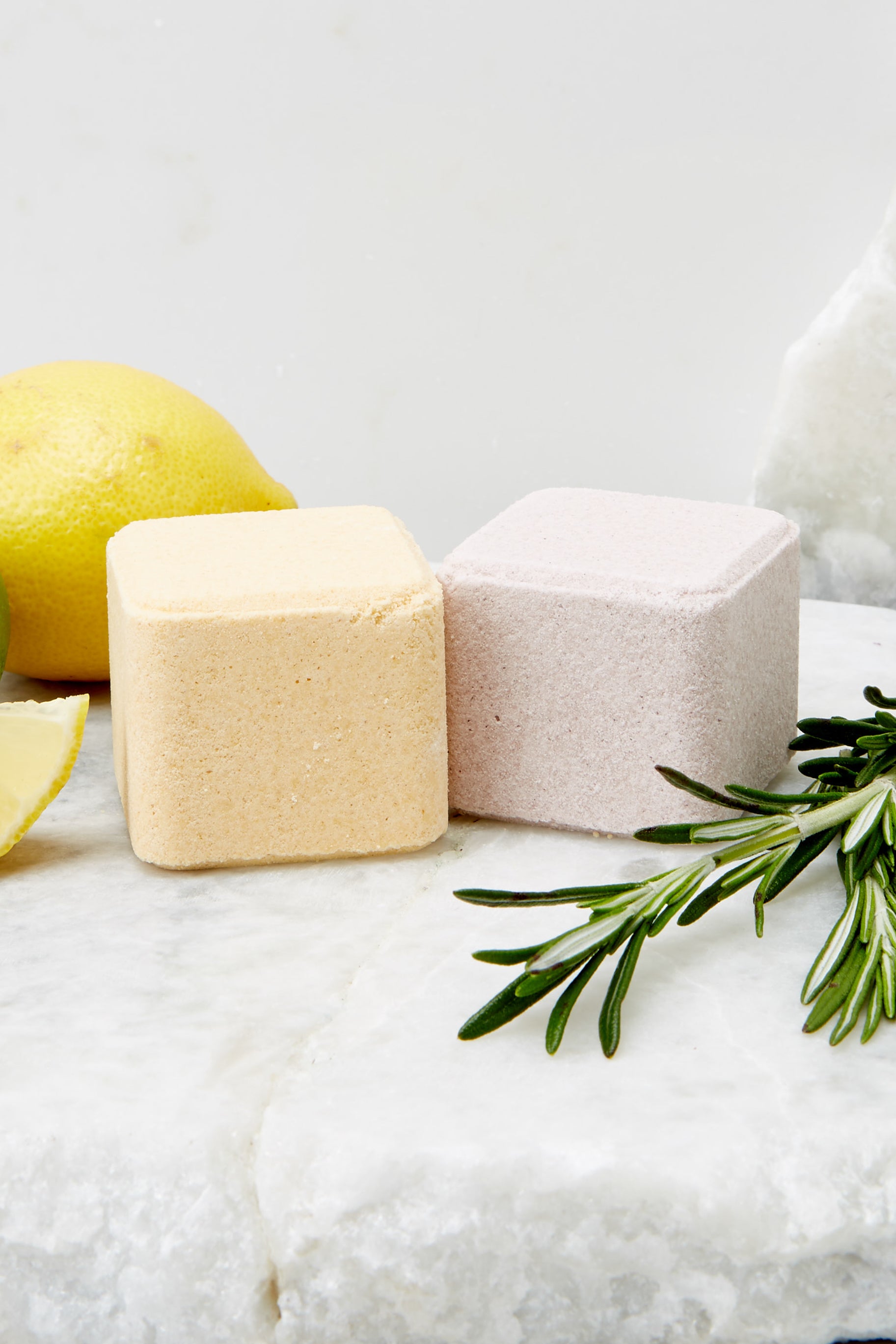 Rosemary Lime & Lemon Tea Tree Essential Oil Bath Bomb Cubes