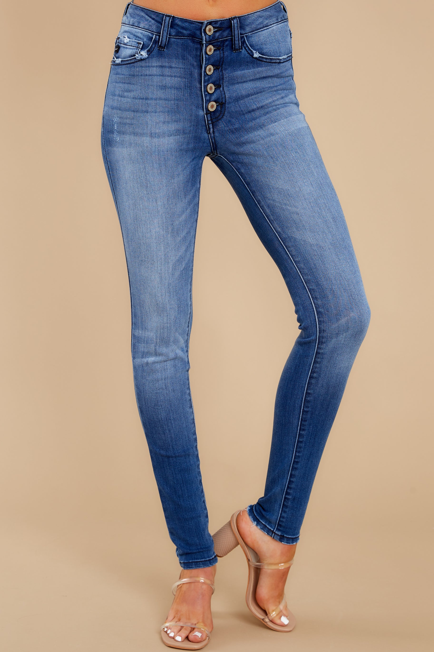 Rule The World Medium Wash Skinny Jeans