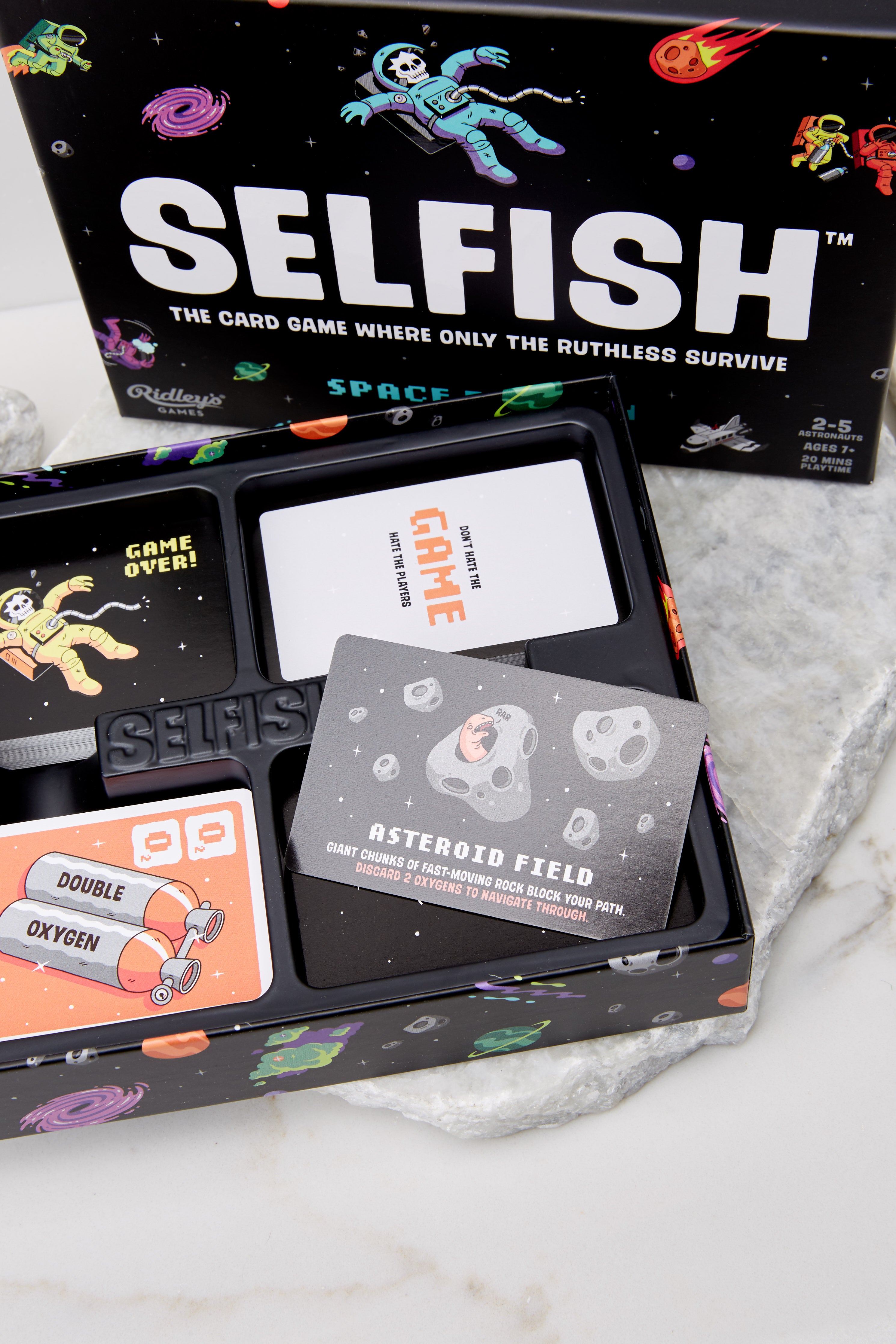 Selfish Space Edition Card Game